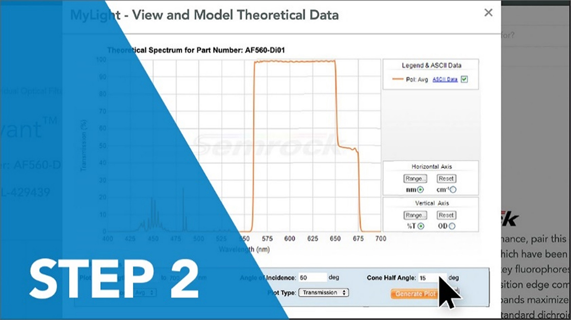 Step 2: Enter Parameters and Hit Generate Plot to See New Theoretical Datav